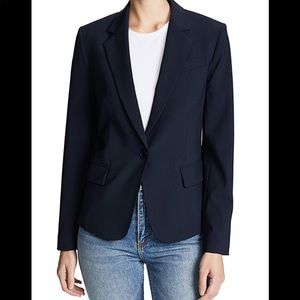 Theory Gabe B Tailor Jacket / Blazer; Size 8; Indigo;